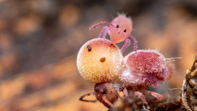 кадр из фильма Planète collemboles : la vie secrète des sols