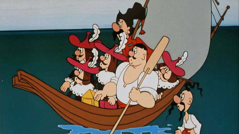 кадр из фильма Как казаки мушкетёрам помогали