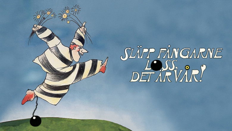 кадр из фильма Släpp fångarne loss - det är vår!