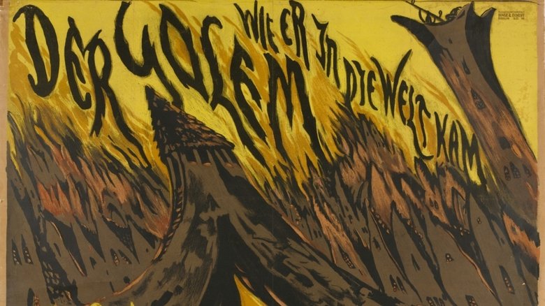 кадр из фильма Голем, как он пришел в мир