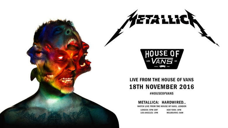кадр из фильма Metallica: Live from The House of Vans