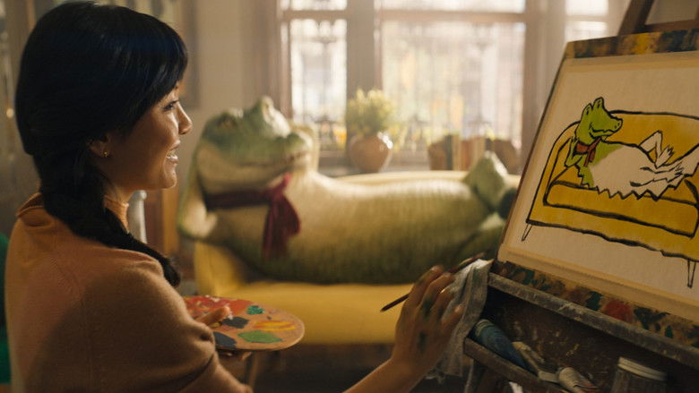 кадр из фильма Мой домашний крокодил