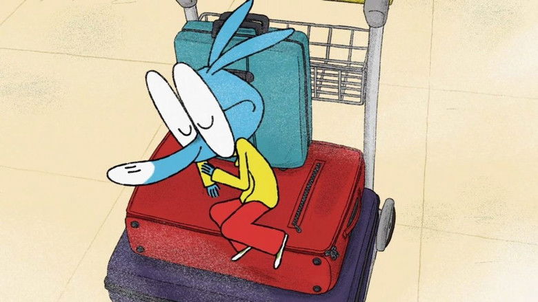 кадр из фильма Ariol prend l’avion (et autres têtes en l’air) !