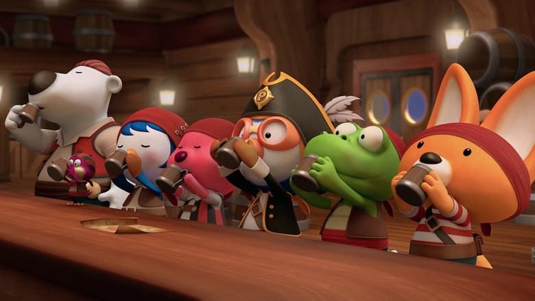 кадр из фильма Пингвинёнок Пороро: Пираты острова сокровищ