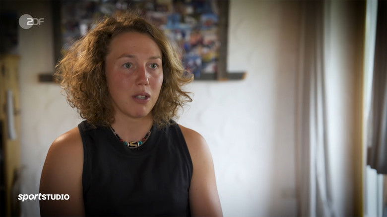 кадр из фильма Höhenrausch - Laura Dahlmeiers Leben nach dem Biathlon