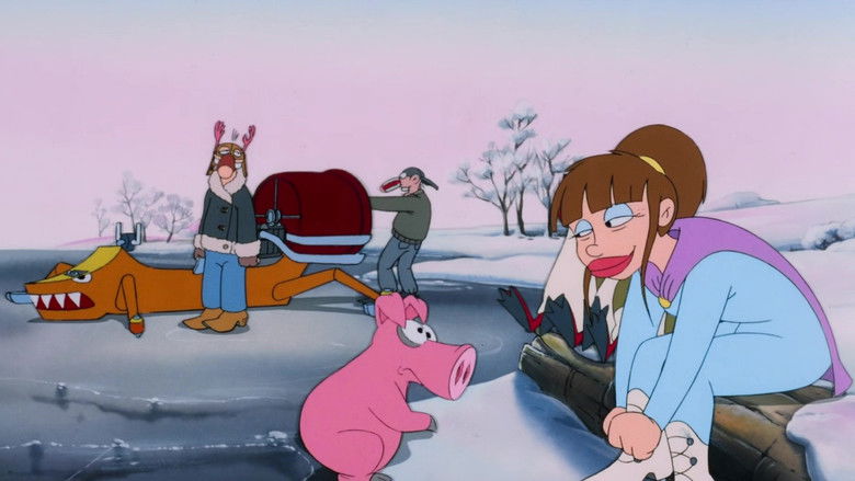 кадр из фильма Вернер. Поцелуй меня в...