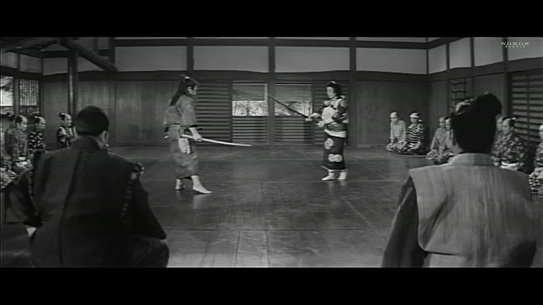 кадр из фильма 小次郎燕返し