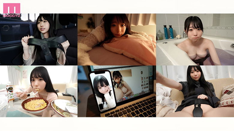 кадр из фильма ※台本一切無し！一ヶ月禁欲した百田光稀を焦らして寸止めを繰り返し極限まで感度を高めた後のケダモノ大乱交