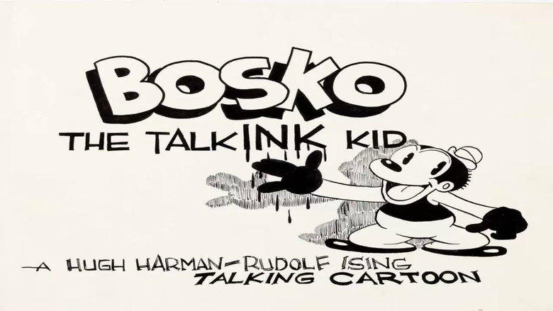 кадр из фильма Bosko, the Talk-Ink Kid