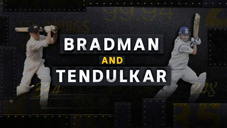 кадр из фильма Bradman and Tendulkar