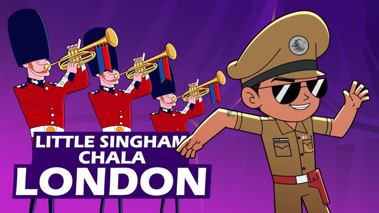 кадр из фильма Little Singham Chala London