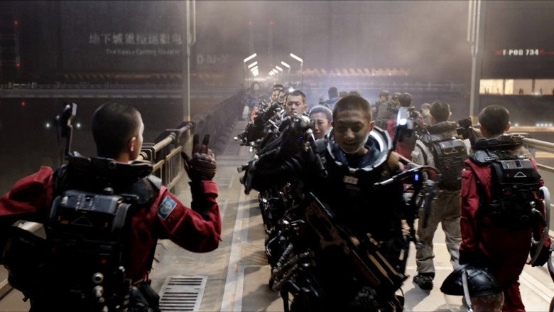 кадр из фильма 流浪地球：飞跃2020特别版