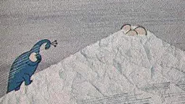 кадр из фильма Гора динозавров