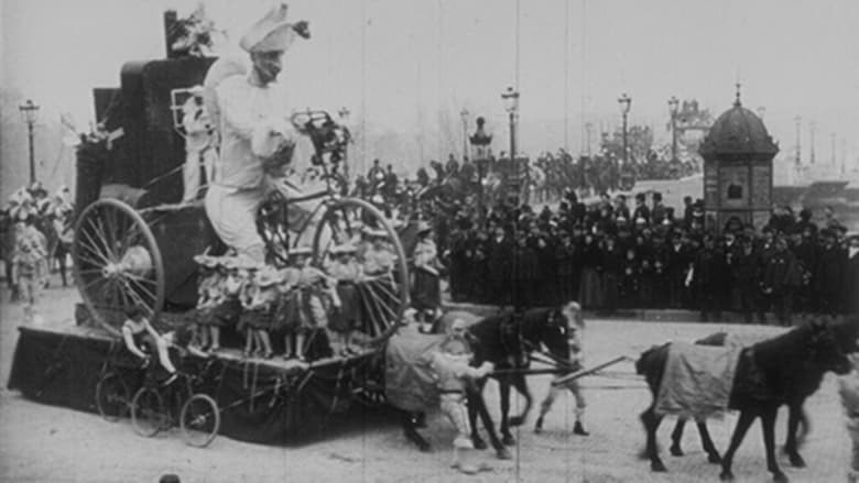 кадр из фильма Paris, cortège du bœuf gras (char du prince du carnaval)