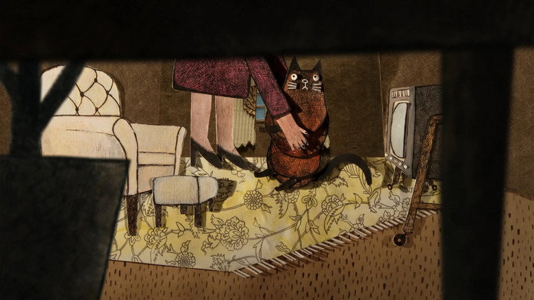 кадр из фильма Quand le chat est là...