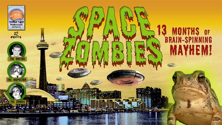 кадр из фильма Space Zombies: 13 Months of Brain-Spinning Mayhem!