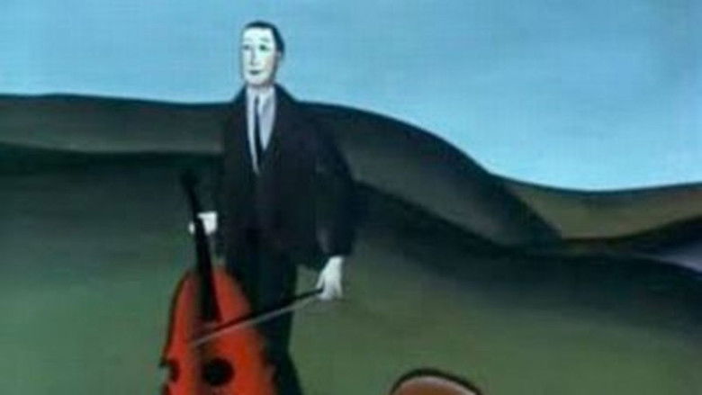 кадр из фильма Мадемуазель и виолончелист