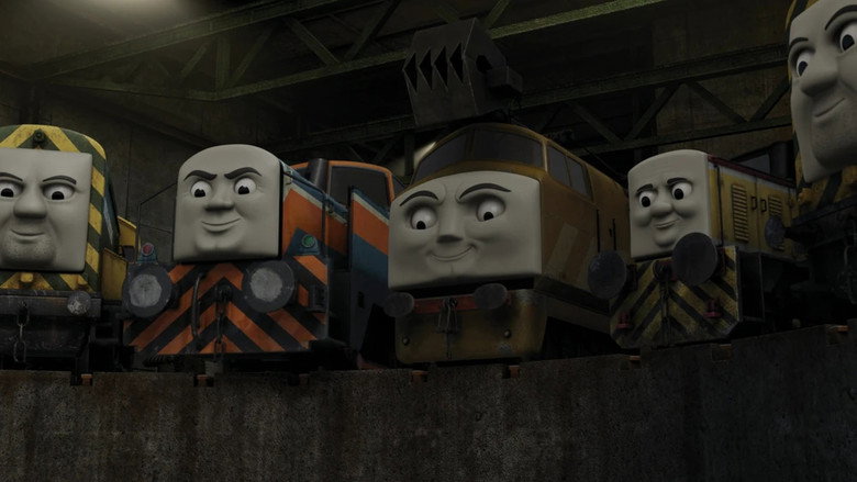 кадр из фильма Thomas & seine Freunde: Dampfloks gegen Dieselloks