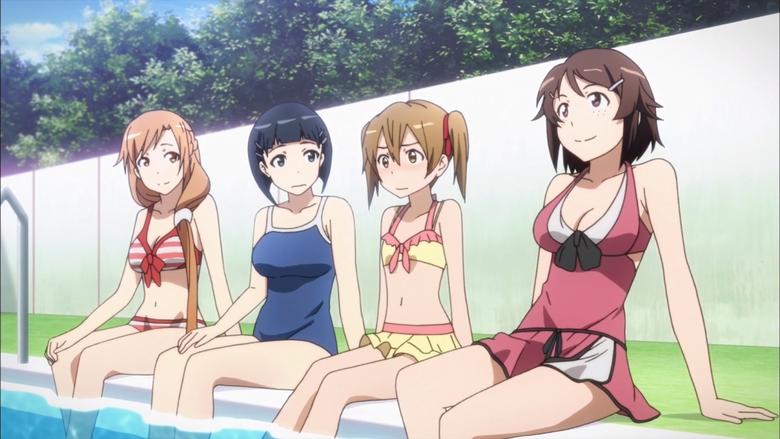 кадр из фильма Мастера Меча Онлайн: Дополнительное издание