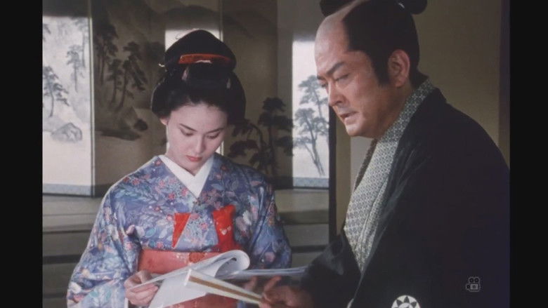 кадр из фильма 美女奉行　おんな牢秘抄