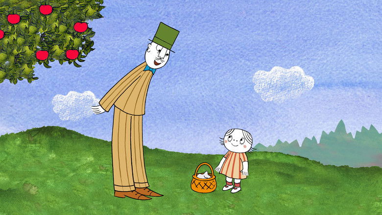 кадр из фильма Lilla Anna och Långa Farbrorn