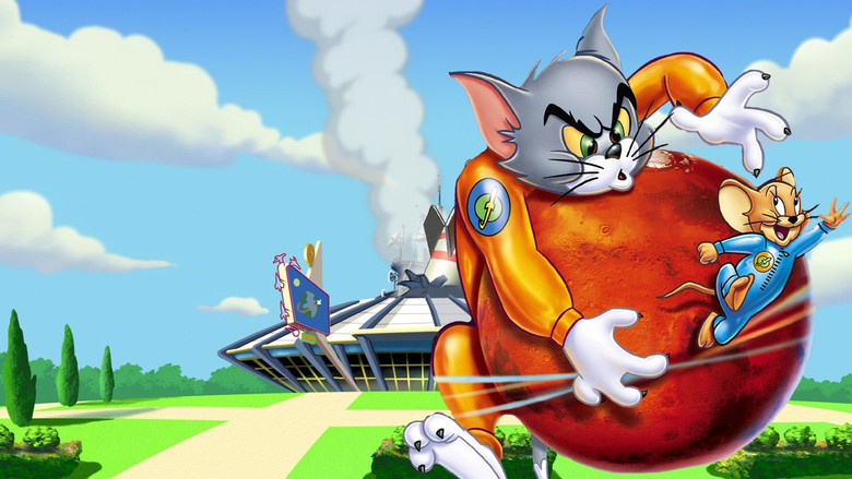 кадр из фильма Том и Джерри: Полёт на Марс