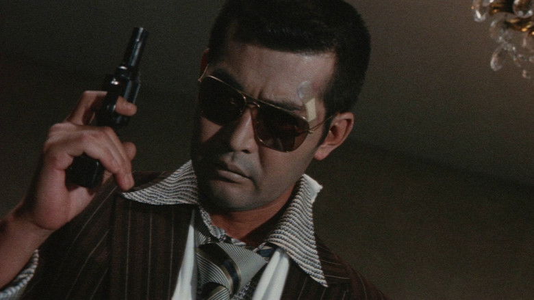 кадр из фильма やくざの墓場　くちなしの花