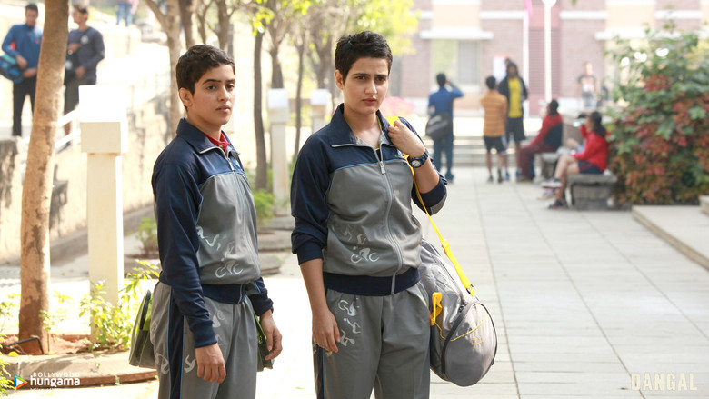 кадр из фильма Дангал