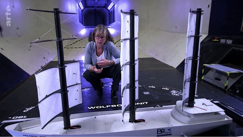 кадр из фильма Klar zur Wende - Rückenwind für Frachtsegler