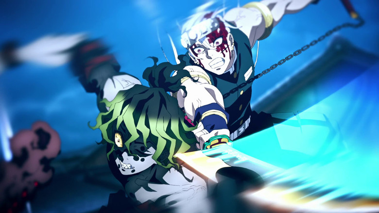 кадр из фильма 鬼滅の刃 遊郭決戦編