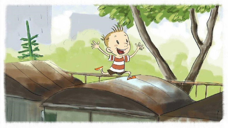 кадр из фильма Коля и старушки