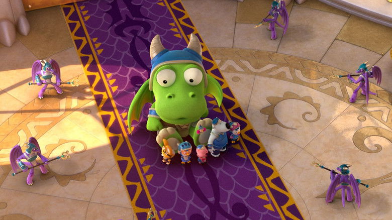 кадр из фильма Пингвинёнок Пороро: Приключения в замке дракона