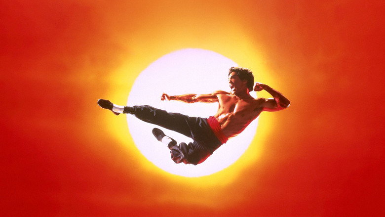 кадр из фильма Дракон: История Брюса Ли