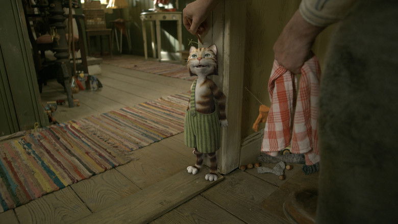 кадр из фильма Петсон и Финдус. Финдус переезжает