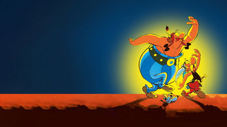 кадр из фильма Астерикс завоёвывает Америку