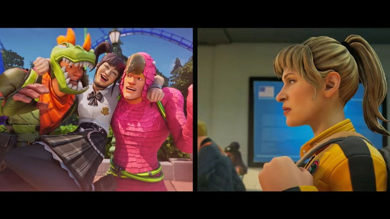 кадр из фильма Утерянная глава Fortnite: месть Юки