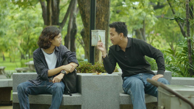 кадр из фильма Blood on the canvas