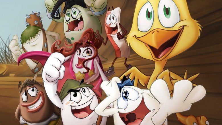 кадр из фильма Otra película de huevos y un pollo