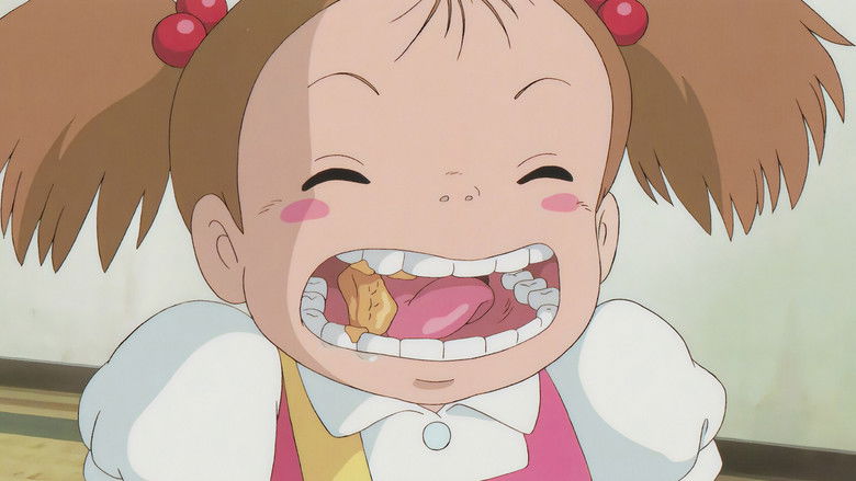 кадр из фильма Мэй и Кот-автобус