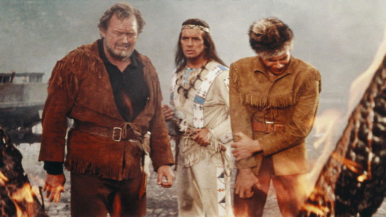 кадр из фильма Среди коршунов