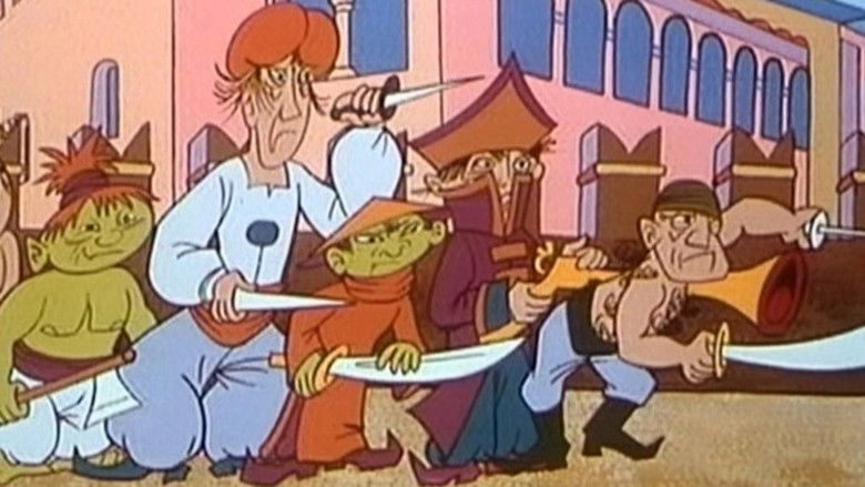 кадр из фильма Les Fabuleuses Aventures du légendaire baron de Münchausen