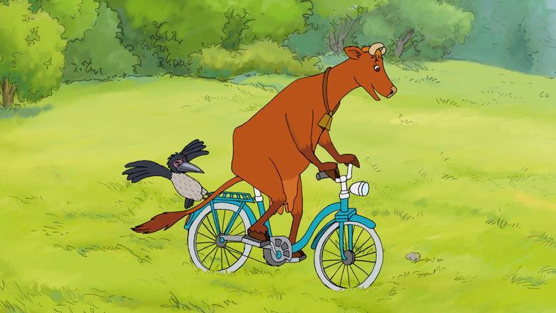 кадр из фильма Мама Му и ворон