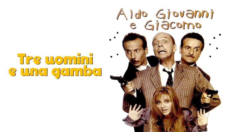 кадр из фильма Трое мужчин и нога