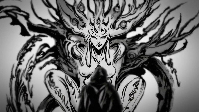 кадр из фильма 呀〈KIBA〉 ～暗黒騎士鎧伝～