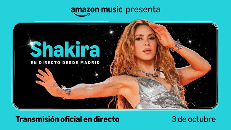 кадр из фильма Shakira Live from Madrid