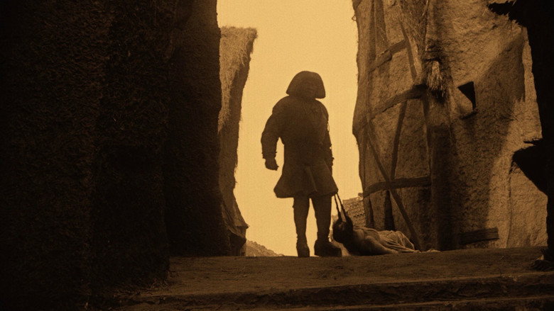 кадр из фильма Голем, как он пришел в мир