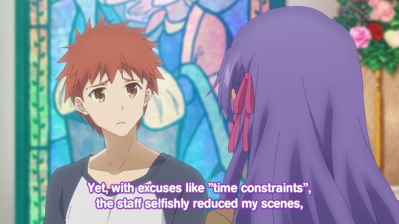 кадр из фильма 劇場版 Fate/Kaleid liner プリズマ☆イリヤ 雪下の誓い 黒桜の部屋