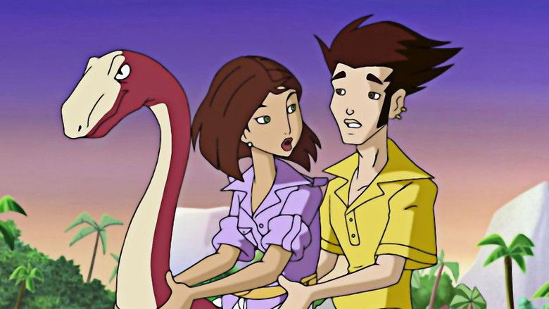 кадр из фильма Затерянный мир: Остров динозавров