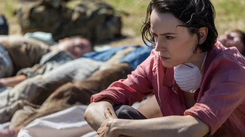 кадр из фильма Мы хороним мертвецов