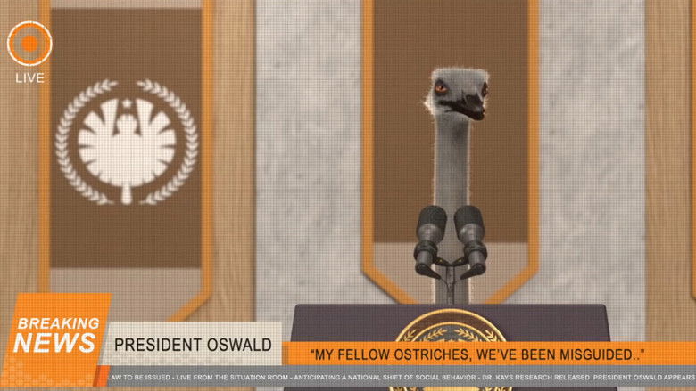 кадр из фильма Ostrich Politic